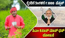 ರೈತರಿಗೆ ತಿಂಗಳಿಗೆ 3 ಸಾವಿರ ರೂ ಪೆನ್ಷನ್..ಪಡೆಯುವುದು ಹೇಗೆ..? ರೈತರಿಗೆ ತಿಂಗಳಿಗೆ 3 ಸಾವಿರ ರೂ ಪೆನ್ಷನ್..ಪಡೆಯುವುದು ಹೇಗೆ..?