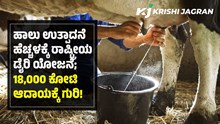 ಹಾಲು ಉತ್ಪಾದನೆ ಹೆಚ್ಚಳಕ್ಕೆ ರಾಷ್ಟ್ರೀಯ ಡೈರಿ ಯೋಜನೆ; 18,000 ಕೋಟಿ ಆದಾಯಕ್ಕೆ ಗುರಿ! ಹಾಲು ಉತ್ಪಾದನೆ ಹೆಚ್ಚಳಕ್ಕೆ ರಾಷ್ಟ್ರೀಯ ಡೈರಿ ಯೋಜನೆ; 18,000 ಕೋಟಿ ಆದಾಯಕ್ಕೆ ಗುರಿ!