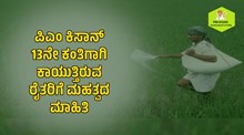 ರೈತರೇ ಗಮನಿಸಿ: ಕೇವಲ 2 ದಿನಗಳಲ್ಲಿ ನಿಮ್ಮ ಖಾತೆಗೆ ಬೀಳಲಿದೆ ಪಿಎಂ ಕಿಸಾನ್‌ 13ನೇ ಕಂತಿನ ಹಣ