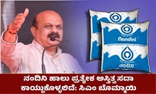 Nandini Milk: ನಂದಿನಿ ಹಾಲು ತನ್ನ ಪ್ರತ್ಯೇಕ ಅಸ್ತಿತ್ವವನ್ನು ಸದಾ ಕಾಯ್ದುಕೊಳ್ಳಲಿದೆ: ಸಿಎಂ ಬೊಮ್ಮಾಯಿ Nandini Milk: ನಂದಿನಿ ಹಾಲು ತನ್ನ ಪ್ರತ್ಯೇಕ ಅಸ್ತಿತ್ವವನ್ನು ಸದಾ ಕಾಯ್ದುಕೊಳ್ಳಲಿದೆ: ಸಿಎಂ ಬೊಮ್ಮಾಯಿ