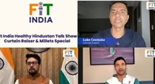 Millets: "ಫಿಟ್ ಇಂಡಿಯಾ ಹೆಲ್ತಿ ಹಿಂದೂಸ್ತಾನ್ ಟಾಕ್ ಸೀರಿಸ್ ವಿತ್ ಮಿಲ್ಲೆಟ್ಸ್" ವಿಶೇಷ ಸಂಚಿಕೆಗೆ ಚಾಲನೆ  Millets: "ಫಿಟ್ ಇಂಡಿಯಾ ಹೆಲ್ತಿ ಹಿಂದೂಸ್ತಾನ್ ಟಾಕ್ ಸೀರಿಸ್ ವಿತ್ ಮಿಲ್ಲೆಟ್ಸ್" ವಿಶೇಷ ಸಂಚಿಕೆಗೆ ಚಾಲನೆ