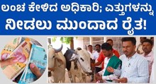 ಲಂಚಕ್ಕೆ ಬೇಡಿಕೆಯಿಟ್ಟ ಜೆ.ಈ  : ಎತ್ತುಗಳು ನೀಡಲು ಮುಂದಾದ ರೈತ ಲಂಚಕ್ಕೆ ಬೇಡಿಕೆಯಿಟ್ಟ ಜೆ.ಈ  : ಎತ್ತುಗಳು ನೀಡಲು ಮುಂದಾದ ರೈತ