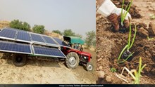ವಾರೆವ್ಹಾ! ಕೃಷಿ ಭೂಮಿಯಲ್ಲಿ "ಸೋಲಾರ್‌ ಟ್ರಾಲಿ"..ಆದಾಯ ಕೂಡ ಡಬಲ್‌