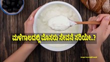 ಮಳೆಗಾಲದಲ್ಲಿ ಮೊಸರು ಸೇವನೆ ಸರಿಯೇ..? ಆಯುರ್ವೇದ ಏನ್ ಹೇಳುತ್ತೆ? ಮಳೆಗಾಲದಲ್ಲಿ ಮೊಸರು ಸೇವನೆ ಸರಿಯೇ..? ಆಯುರ್ವೇದ ಏನ್ ಹೇಳುತ್ತೆ?