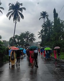 Rain ರಾಜ್ಯದಲ್ಲಿ ಮುಂದುವರಿದ ಸಾಧಾರಣ ಮಳೆ! 