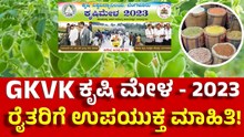 ಕೃಷಿ ಮೇಳ 2023: ರೈತರಿಗೆ ಬೀಜಸಂತೆ, ಬೀಜೋತ್ಪಾದನೆ  ಮಾಹಿತಿ! 