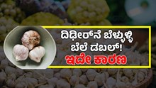 ದಿಢೀರ್‌ನೆ ಬೆಳ್ಳುಳ್ಳಿ ಬೆಲೆ ಡಬಲ್‌! ಇದೇ ಕಾರಣ 