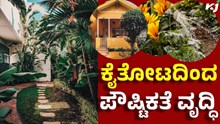 home garden ರೋಗ ನಿರೋಧಕತೆ ಹೆಚ್ಚಿಸುವ ಪೌಷ್ಟಿಕ ಕೈತೋಟ 