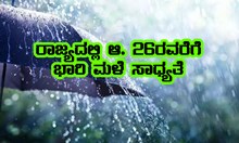ರಾಜ್ಯದಲ್ಲಿ ಇಂದಿನಿಂದ ಆಗಸ್ಟ್ 26ರವರೆಗೂ ಗುಡುಗು ಸಿಡಿಲು ಸಹಿತ ಭಾರಿ ಮಳೆ ಸಾಧ್ಯತೆ-ಯೆಲ್ಲೋ ಅಲರ್ಟ್